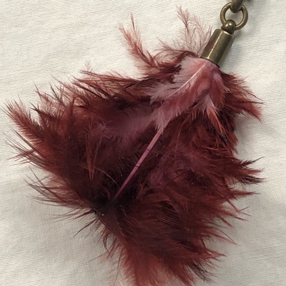 SOLD Isabel Marant feather charm necklaces - Picture 3 of 5